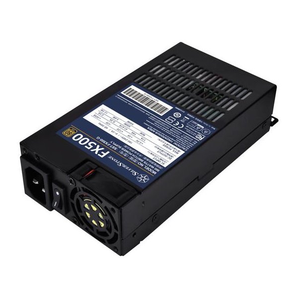 SilverStone FX500, 500 W, 90 - 264 V, 47 - 63 Hz, Aktiv, 90 W, 500 W