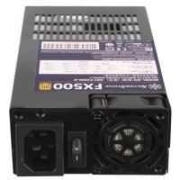 SilverStone FX500, 500 W, 90 - 264 V, 47 - 63 Hz, Aktiv, 90 W, 500 W