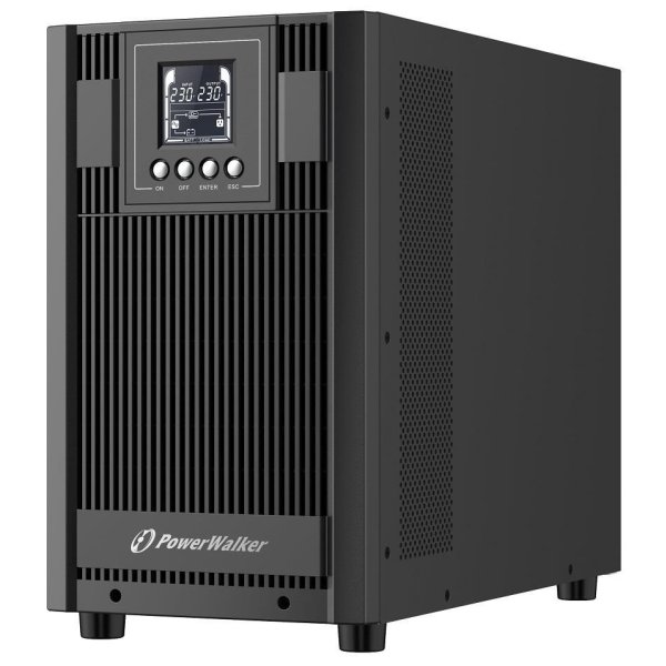 BlueWalker PowerWalker VFI 3000 AT, Doppelwandler (Online), 3 kVA, 2700 W, Reiner Sinus, 80 V, 300 V