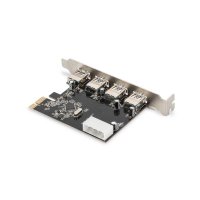 DIGITUS 4-Port USB 3.0 PCI Express-Karte