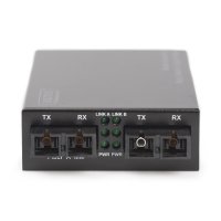 DIGITUS Gigabit Multimode/Singlemode Media Converter SC/SC