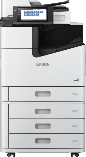 Epson WorkForce Enterprise WF-C20750, Tintenstrahl, Farbdruck, 600 x 2400 DPI, Farbkopieren, A4, Schwarz, Grau