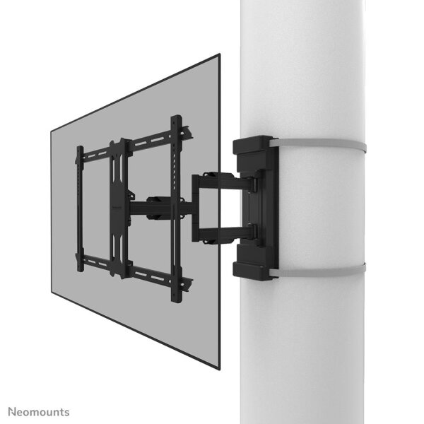 Neomounts TV-Säulenhalterung, 177,8 cm (70"), 200 x 100 mm, 600 x 400 mm, -2 - 12°, -45 - 45°, Schwarz