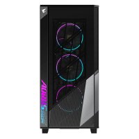 Gigabyte GB-AC500G ST, Midi Tower, PC, Schwarz, ATX,...