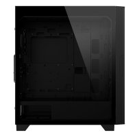 Gigabyte GB-AC500G ST, Midi Tower, PC, Schwarz, ATX, EATX, micro ATX, Mini-ITX, Glas, Kunststoff, Stahl, Gaming