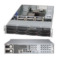 Supermicro SuperChassis 825TQC-R1K03WB, Rack, Server,...