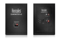 Hercules DJMonitor 42, Kabelgebunden, 40 W, 60 - 20000 Hz, Schwarz