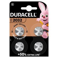 Duracell CR2032, Einwegbatterie, CR2032, Lithium, 3 V, 4...