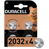 Duracell CR2032, Einwegbatterie, CR2032, Lithium, 3 V, 4...