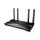 TP-LINK AX1500 Wi-Fi 6 Router, Wi-Fi 6 (802.11ax), Dual-Band (2,4 GHz/5 GHz), Ethernet/LAN, Schwarz, Tabletop-Router