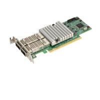 Supermicro AOC-S100G-M2C-O, PCIe, PCI 3.0, Aluminium,...