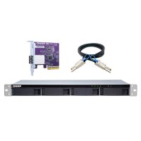 QNAP TL-R400S - HDD / SSD-Gehäuse - 2.5/3.5 Zoll -...