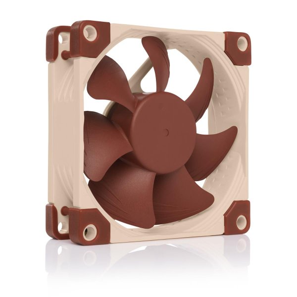 Noctua NF-A8, Ventilator, 8 cm, 2200 RPM, 17,7 dB, 55,5 m³/h, Beige, Braun