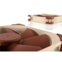 Noctua NF-A14, Ventilator, 14 cm, 1500 RPM, 24,6 dB, 140,2 m³/h, Beige, Braun