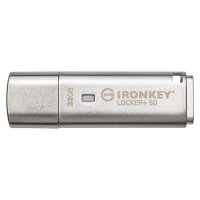 Kingston IronKey 32GB IKLP50 AES USB, w/256bit...