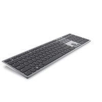 Dell KB700, Volle Größe (100%), Kabellos, Bluetooth, QWERTZ, Grau