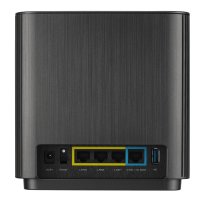 ASUS ZenWiFi AX (XT9) AX7800 1er Pack Schwarz, Schwarz, Intern, Mesh-System, Leistung, 264,77 m², Tri-Band (2,4 GHz / 5 GHz / 5 GHz)