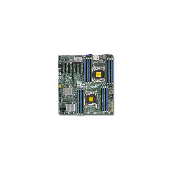 Supermicro MBD-X10DRH-CT-O, Intel, LGA 2011 (Socket R), 9.6 GT/s, 145 W, DDR4-SDRAM, 1,02 TB