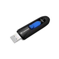 Transcend JetFlash 790 32GB, 32 GB, USB Typ-A, 3.2 Gen 1 (3.1 Gen 1), Dia, 18 g, Schwarz, Blau