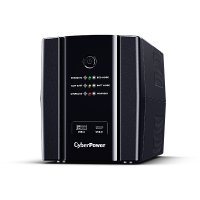 CyberPower Systems CyberPower UT2200EG Line-Interactive USV 2200VA/1320W LED, AVR, USB (HID), Ausgang (4) Schuko, RJ45 Lan Protection, USB A+C Ladegerät, Line-Interaktiv, 2,2 kVA, 1320 W, Pseudo sine, 167 V, 295 V