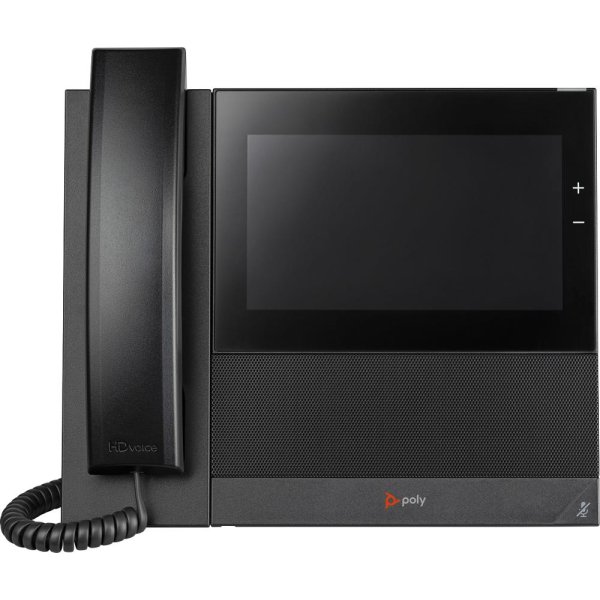 HP POLY CCX 600 Business-Medientelefon für Microsoft Teams und PoE-fähig, IP-Telefon, Schwarz, Kabelgebundenes Mobilteil, Tisch/Wand, Android, Digital