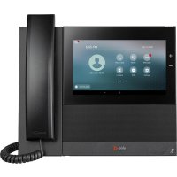 HP POLY CCX 600 Business-Medientelefon für Microsoft Teams und PoE-fähig, IP-Telefon, Schwarz, Kabelgebundenes Mobilteil, Tisch/Wand, Android, Digital