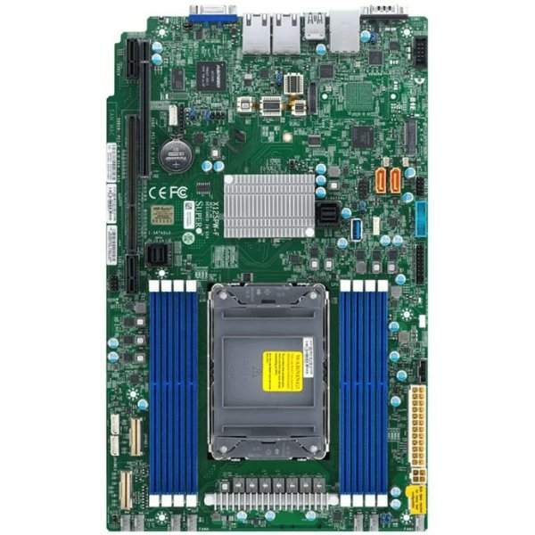 Supermicro MBD-X12SPW-F, Intel, LGA 4189, Intel® Xeon®, DDR4-SDRAM, 2 TB, DIMM