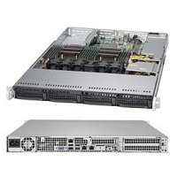 Supermicro SuperServer 6018R-TDW, LGA 2011-v3, Intel, 9,6...