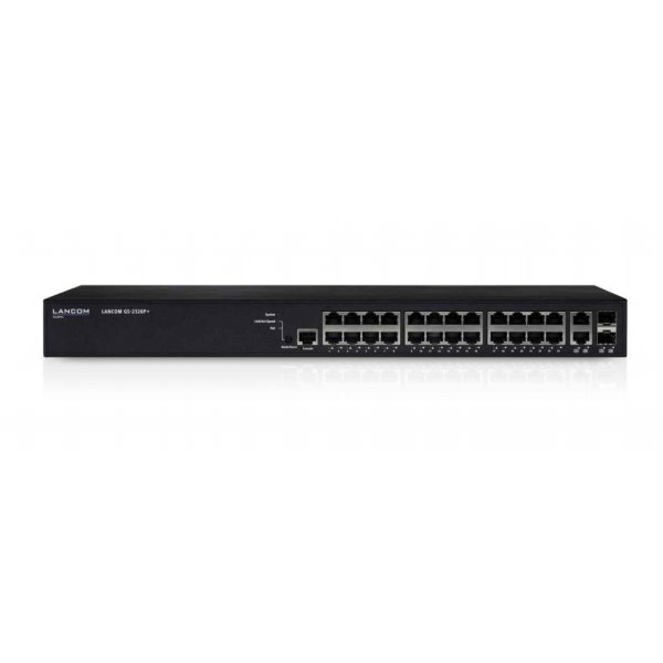 Lancom GS-2326P+, Managed, L2, Gigabit Ethernet (10/100/1000), Power over Ethernet (PoE), Rack-Einbau, 1U