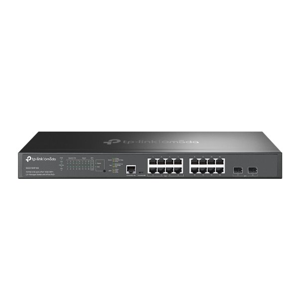 TP-LINK Omada SG3218XP-M2, Managed, L2+, 2.5G Ethernet (100/1000/2500), Power over Ethernet (PoE), Rack-Einbau, 1U