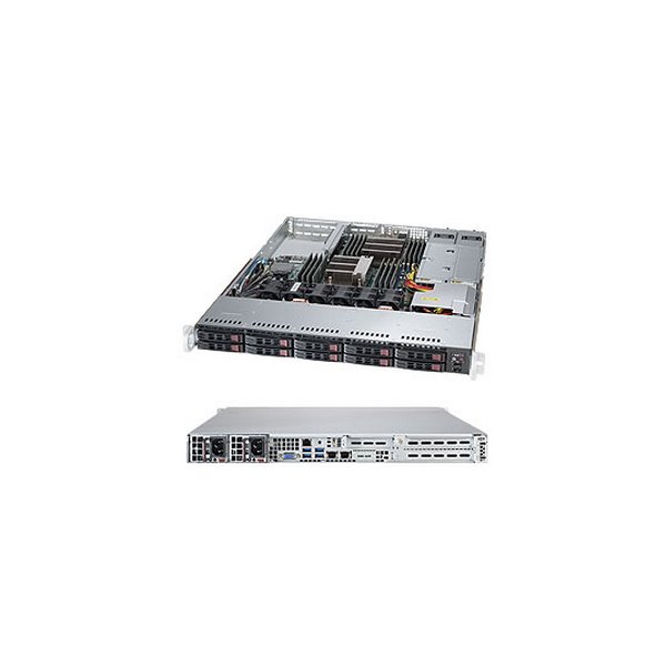 Supermicro SuperServer 1028R-WTRT, LGA 2011-v3, Intel, 9,6 GT/s, 45 MB, E5-2600, DDR4-SDRAM