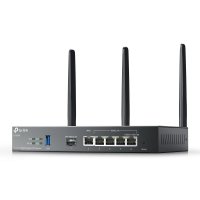 TP-LINK Omada ER706W, Dual-Band (2,4 GHz/5 GHz), Ethernet/LAN, Schwarz, Desktop-/Pol-Router