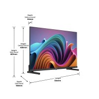 Hisense 40A5NQ, 101,6 cm (40"), 1920 x 1080 Pixel, QLED, Smart-TV, WLAN, Schwarz