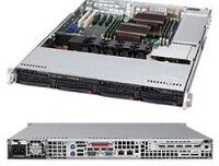 Supermicro 815TQ-563CB, Intel® C602, LGA 2011 (Socket...