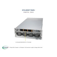 Supermicro SYS-420GP-TNAR+, DDR4-SDRAM, 3000 W, Rack (4U)