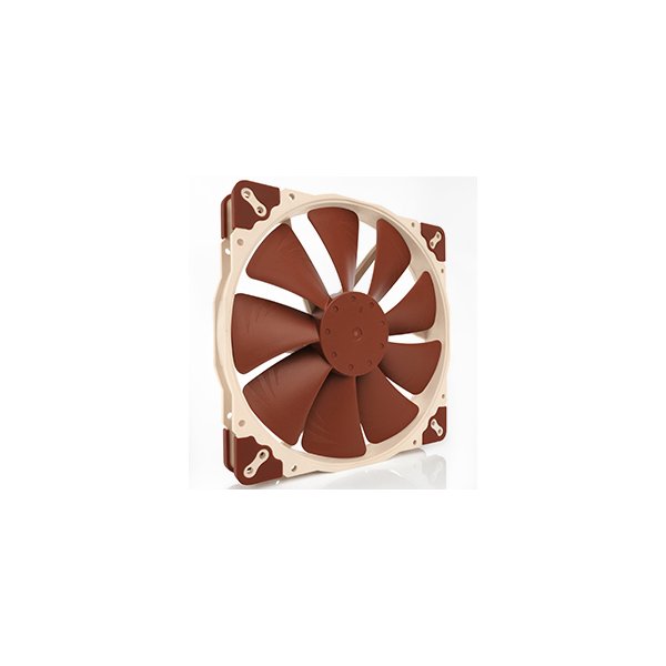 Noctua NF-A20 FLX, Ventilator, 20 cm, 800 RPM, 18,1 dB, 146,9 m³/h, Beige, Braun