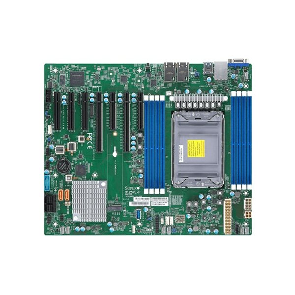 Supermicro MBD-X12SPL-F, Intel, LGA 4189, Intel® Xeon®, DDR4-SDRAM, 2 TB, DIMM