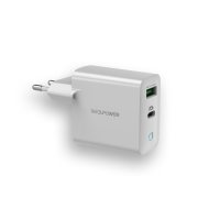 RealPower PB-20000PD, 20000 mAh, Lithium-Ion (Li-Ion), Quick Charge 3.0, Aluminium