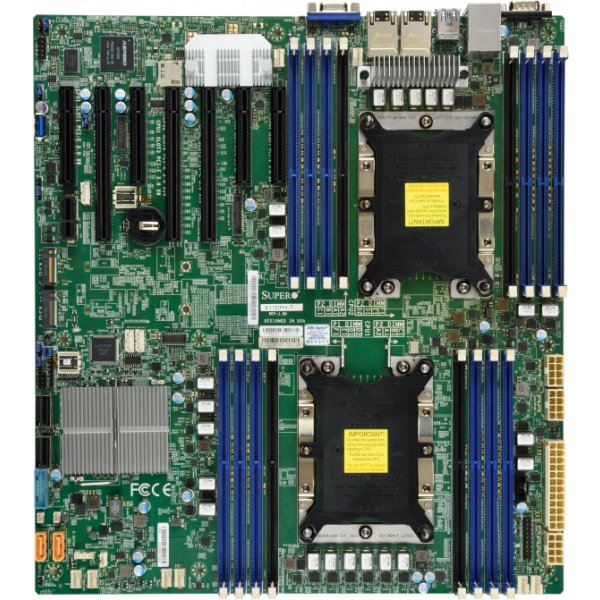 Supermicro X11DPH-T, Intel, LGA 3647 (Socket P), 10,4 GT/s, 205 W, DDR4-SDRAM, 2,05 TB