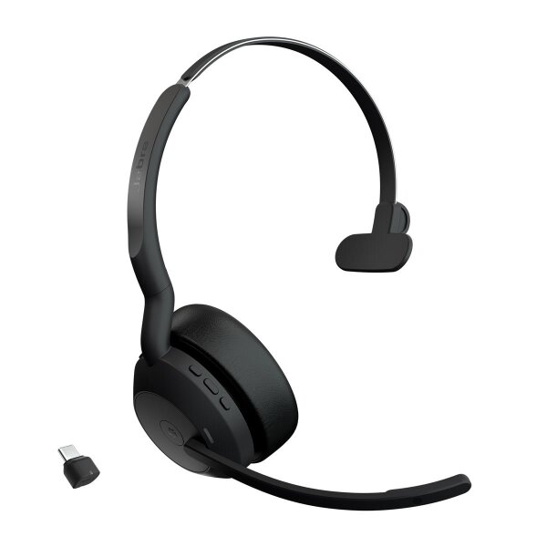 Jabra 25599-899-899, Kabellos, Büro/Callcenter, 20 - 20000 Hz, 79 g, Kopfhörer, Schwarz