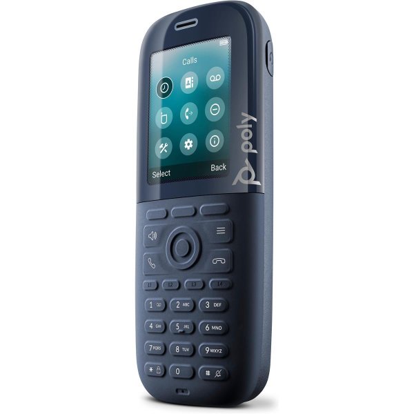 HP POLY Rove Single/Dual-Cell DECT 1880-1900 MHz B2 Basisstations- und 30-Telefonhörer (Satz), DECT-Telefon, Kabelloses Mobilteil, Anrufer-Identifikation, Schwarz