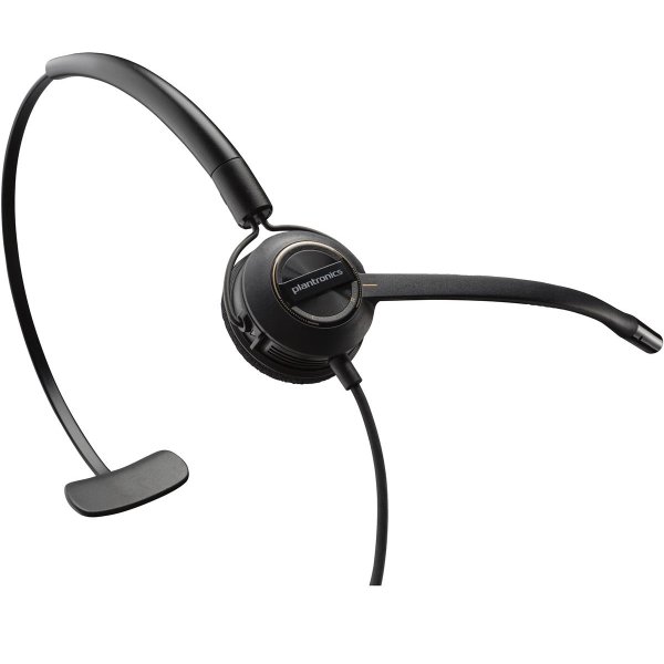 HP POLY HW540 Over The Headband, Stirnband, Schwarz