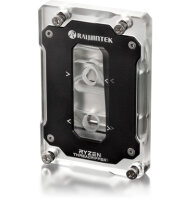 RAIJINTEK CWB-TR4 RBW, Wasserblock, Kupfer, Nickel, Polymethylmethacrylat (PMMA), Transparent, Socket TR4, 1/4", CPU