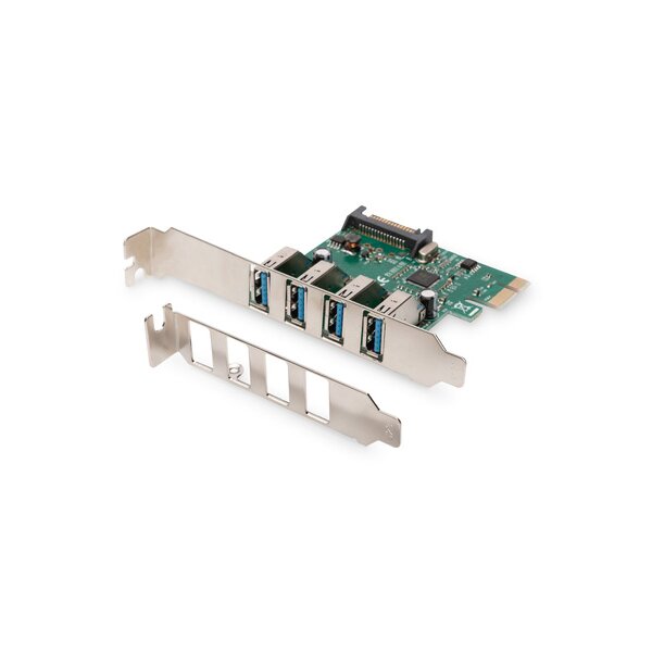 DIGITUS 4-Port USB 3.0 PCI Express-Karte