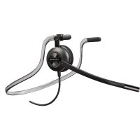 HP POLY EncorePro 540 Konvertierbares Headset + Quick Disconnect, Kabelgebunden, Anrufe/Musik, 32 g, Kopfhörer, Schwarz