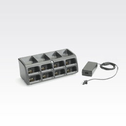 Zebra 8-Slot Battery Charger Kit, Schwarz, RS507