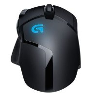 Logitech G G402 Hyperion Fury, Optisch, USB Typ-A, 4000 DPI, 1 ms, Schwarz