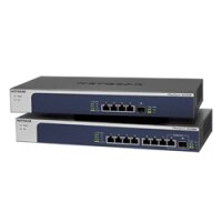 Netgear XS508M Unmanaged 10G Ethernet (100/1000/10000) Grau - Silber - Unmanaged - 10G Ethernet (100/1000/10000) - Rack-Einbau