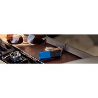 Kingston DataTraveler 64GB USB3.2 Gen 1 Exodia M (Schwarz + Blau) - 2 Pieces, 64 GB, USB Typ-A, 3.2 Gen 1 (3.1 Gen 1), Dia, 20 g, Schwarz, Blau