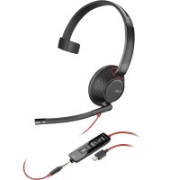 HP POLY Blackwire C5210 USB-C-Headset +Inline-Kabel...